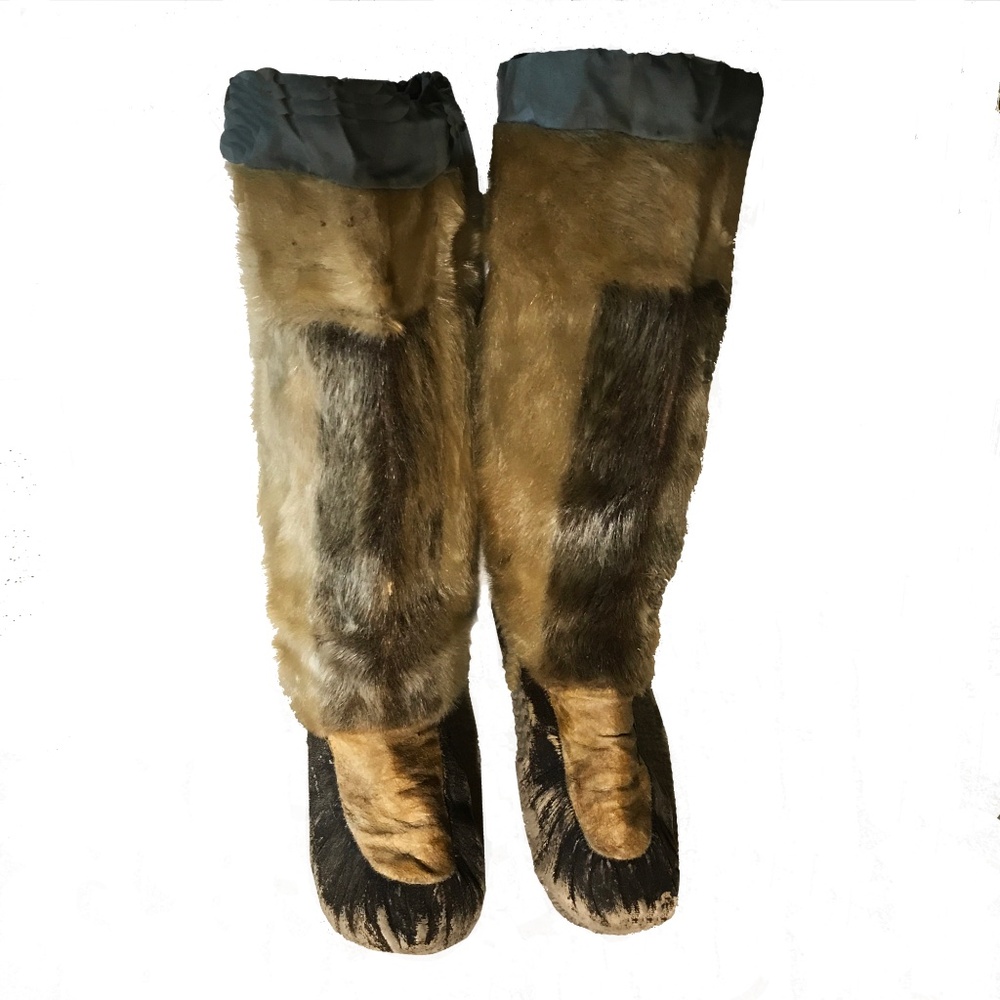 Custom Handmade Seal Skin Mukluks Size 11